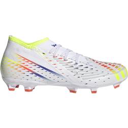 adidas Predator Edge.2 FG - Cloud White/Solar Yellow/Power Blue