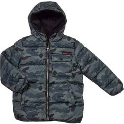 iXtreme Camouflage Puffer Jacket - Grey