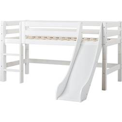 HoppeKids ECO Luxury Half-High Bed With Slide And Inclined Ladder 128x209cm