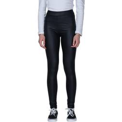 Pieces Glansiga Fleecefodrade Leggings