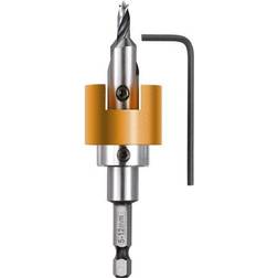 Kwb HSSM2 Hardwood drill with adjustable Counterbore and Countersink 6mm