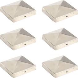 vidaXL Tolpanhattu 6kpl RST 101 x 101 mm