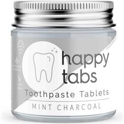 Happy Tabs Toothpaste Tablets Mint Charcoal 50g