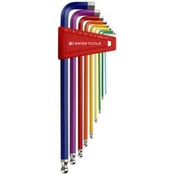PB Swiss Tools 41-212LH10RB 9pcs Sekskantnøkkel