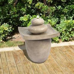 Teamson Home Garden Water Feature with Lights, 2