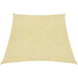 vidaXL Vela Parasole 160 g/m Beige 4/5x3 m in HDPE