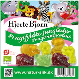 Hjertebjørn Frugtfyldte jungledyr 100g