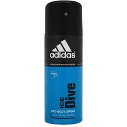 adidas Ice Dive Deo Body Spray, Vitalising Deo Spray 150ml