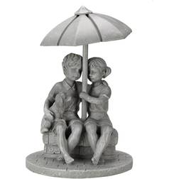 Smart-Solar Solar Powered Umbrella Fountain Effect Water Feature