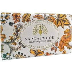 English Soap Company, Vintage Wrapped Shea Butter Soap, Sandalwood, 200g