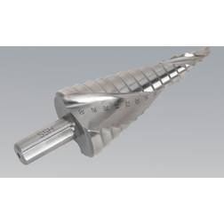 Sealey AK4748 HSS 4341 Step Drill Bit 4-30mm Spiral Flute