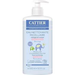 Cattier Bébé eau nettoyante micellaire bio 500ml