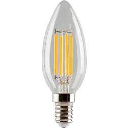 e3light e3light Proxima E14 klar dæmpbar LED kertepære 4W