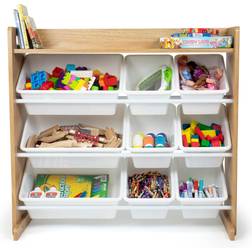 Humble Crew Humble Crew Journey Toy Storage Organizer with Shelf 9