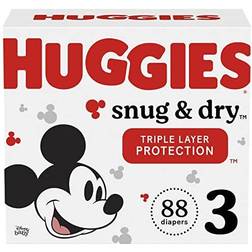 Huggies Snug & Dry Baby Diapers Size 3 88pcs