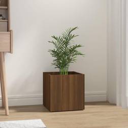 vidaXL Planter Box Engineered Wood 40x40x40cm