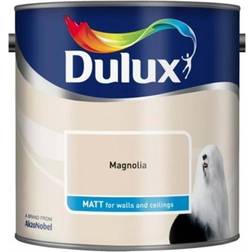 Dulux Matt Emulsion Paint, Magnolia Ceiling Paint, Wall Paint 2.5L