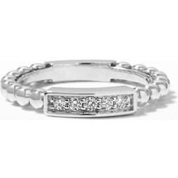 Caviar Spark Diamond Station Stack Ring