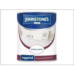 Johnstones Interior Hardwearing Satin Metal Paint White