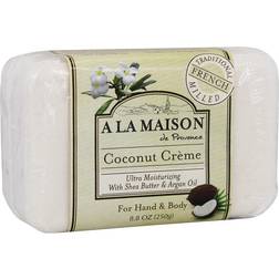 Maison de Provence, Hand & Body Bar Soap, Coconut Cream, 250g