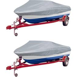 vidaXL Boat Covers 2 Length 427-488 Width 173