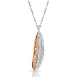 Montana Silversmiths Kristy Titus Gilded Feather Necklace