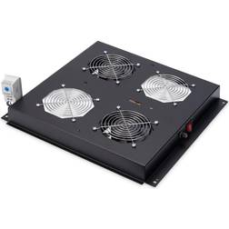 Digitus DN-19 FAN-2-B-N 19 Pouces 2 x 1 UH Montage Fixe