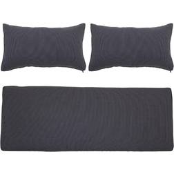 Bloomingville Mundo, sæt Cushion Cover Grey
