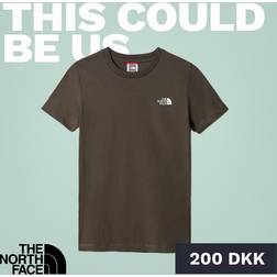 The North Face Teens Short Sleeve Simple Dome T-Shirt Khaki