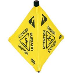 Rubbermaid Multilingual Pop up Caution Cone