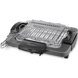 De'Longhi BQ 60.X Griglia Barbecue Elettrica 28 x 27 cm Potenza 1900 W