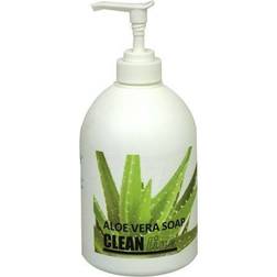 Novadan Håndsæbe Cleanline Aloe Vera luxus cremesæbe 0,5l m/pumpe 500ml