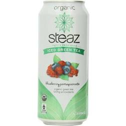 Green Tea Soda Organic Iced Tea Blueberry Pomegranate