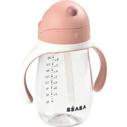 Beaba Tasse paille 300 ml old pink