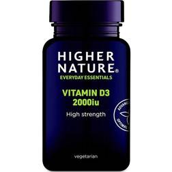 Higher Nature Vitamin D3 2000iu Vegicaps