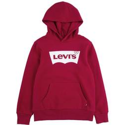 Levi's Kids Batwing Screenprint Hoodie - Red/White