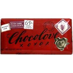 Chocolove Xoxo 30394 Rich Dark Chocolate Bar