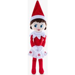 Elf on the Shelf Plushee Pals Snuggler Red Blue Eye Girl