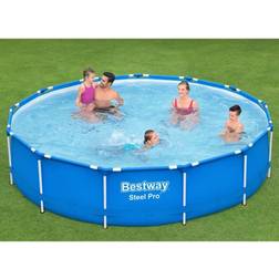 Bestway Pool med ram Steel Pro 396x84 cm