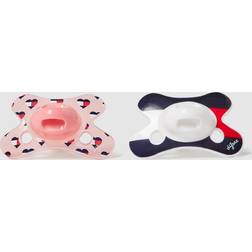 Tommy Hilfiger Nappar 2-pack Rosa/Logo One Size Nappar