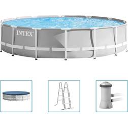 Intex Prism Frame Premium poolsæt 427x107 cm