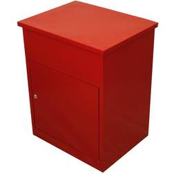 MonsterShop Cassetta Postale Per Pacchi Di Paketbox - Rosso