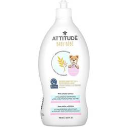 Attitude Sensitive Skin Baby, Natural washing liquid for baby bottles and dishes, 700 ml