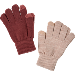 Name It NKFMAGIC 2P Magic Touch Winter Gloves - Apple Smör