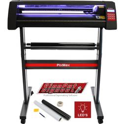 Pixmax Conjunto De Cortador de Vinilo Led 720 mm Signcut Pro & Kit