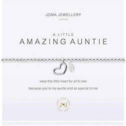 Joma Jewellery A Little Amazing Auntie Bracelet - Silver