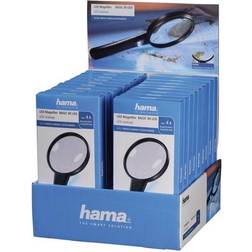 Hama Basic 90 LED lente de aumento y lupa 4x Negro