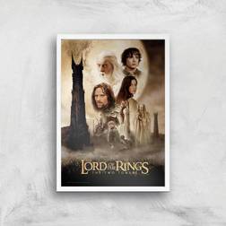Lord Of The Rings: The Two Towers Giclee Art Print - A2 Framed Art