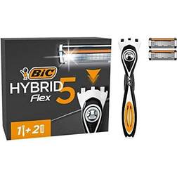 Bic FLEX5 Hybrid rasoir lames de rechange 2 pièces 1 pcs