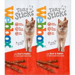 Webbox Cats Delight 6 Tasty Sticks Beef